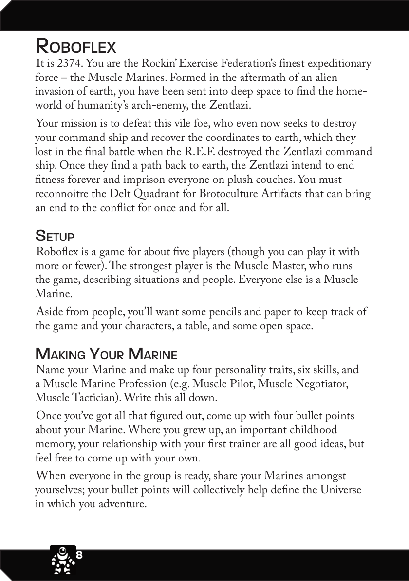 Roboflex introduction — printed page 8
