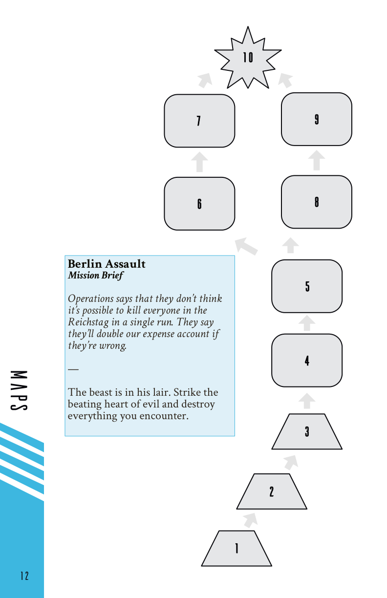 Berlin Assault map — printed page 12